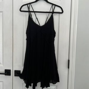 Black Spaghetti Strap Dress